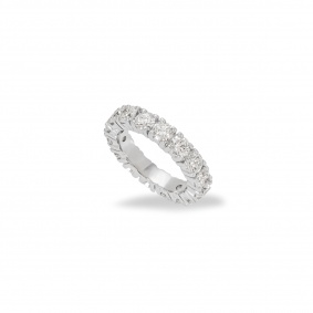 Platinum Diamond Full Eternity Ring 3.04ct Platinum Diamond Full Eternity Ring 3.04ct